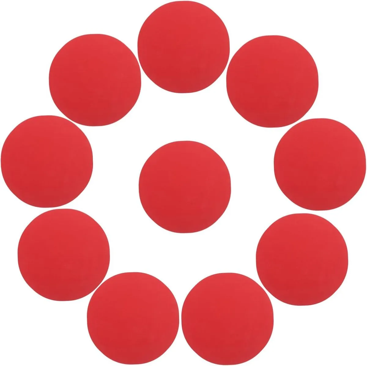 20pcs Round Cardstock for Art Projects Vibrant Colored Thick Paper