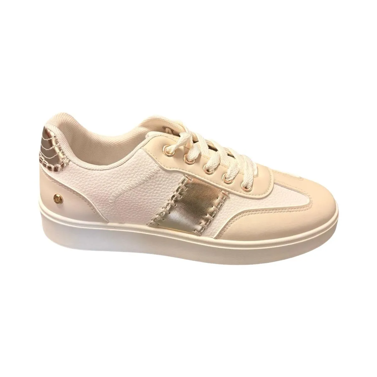 Women's Lace-Up Casual Sneakers - Low Top Everyday Fashion Shoes