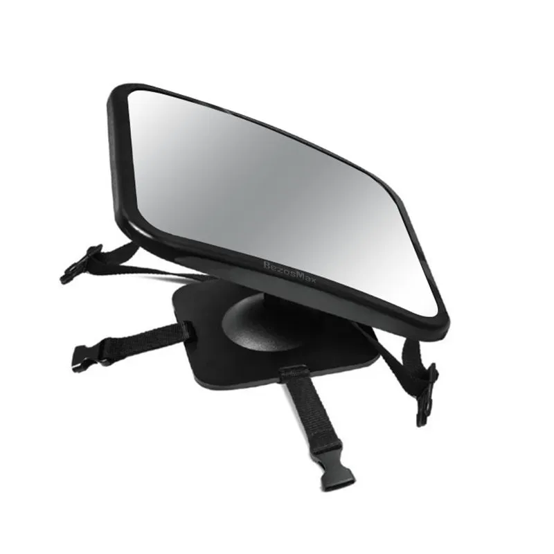 BezosMax Baby Car Mirror for Safe Driving, Rear Facing Back Seat Monitor