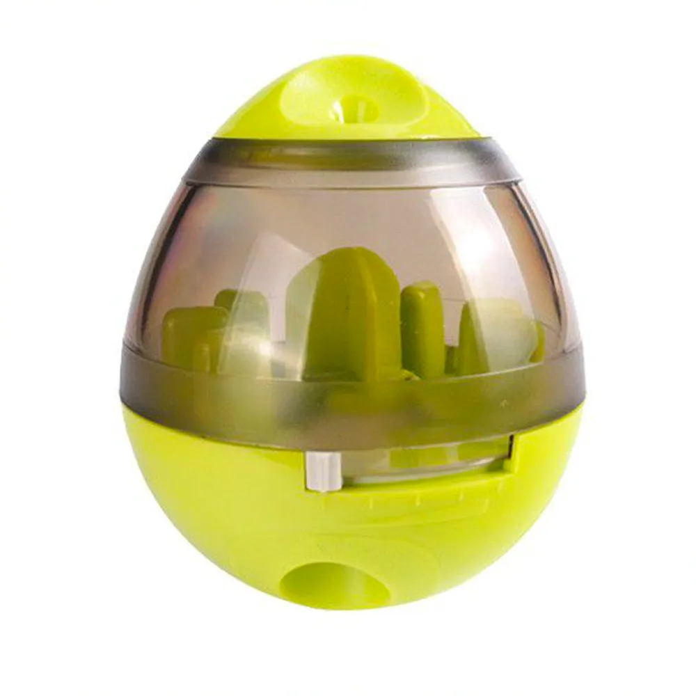 Dog Treat Ball/Food Dispenser/Interactive Toy/Slow Eating IQ Treat Ball - Green Treat Dispenser