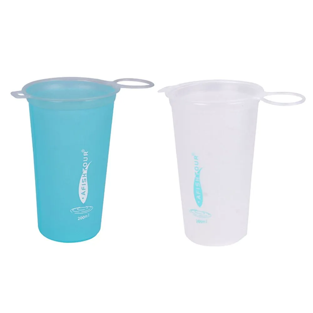 Foldable TPU Sports Water Bottle Outdoor Cycle