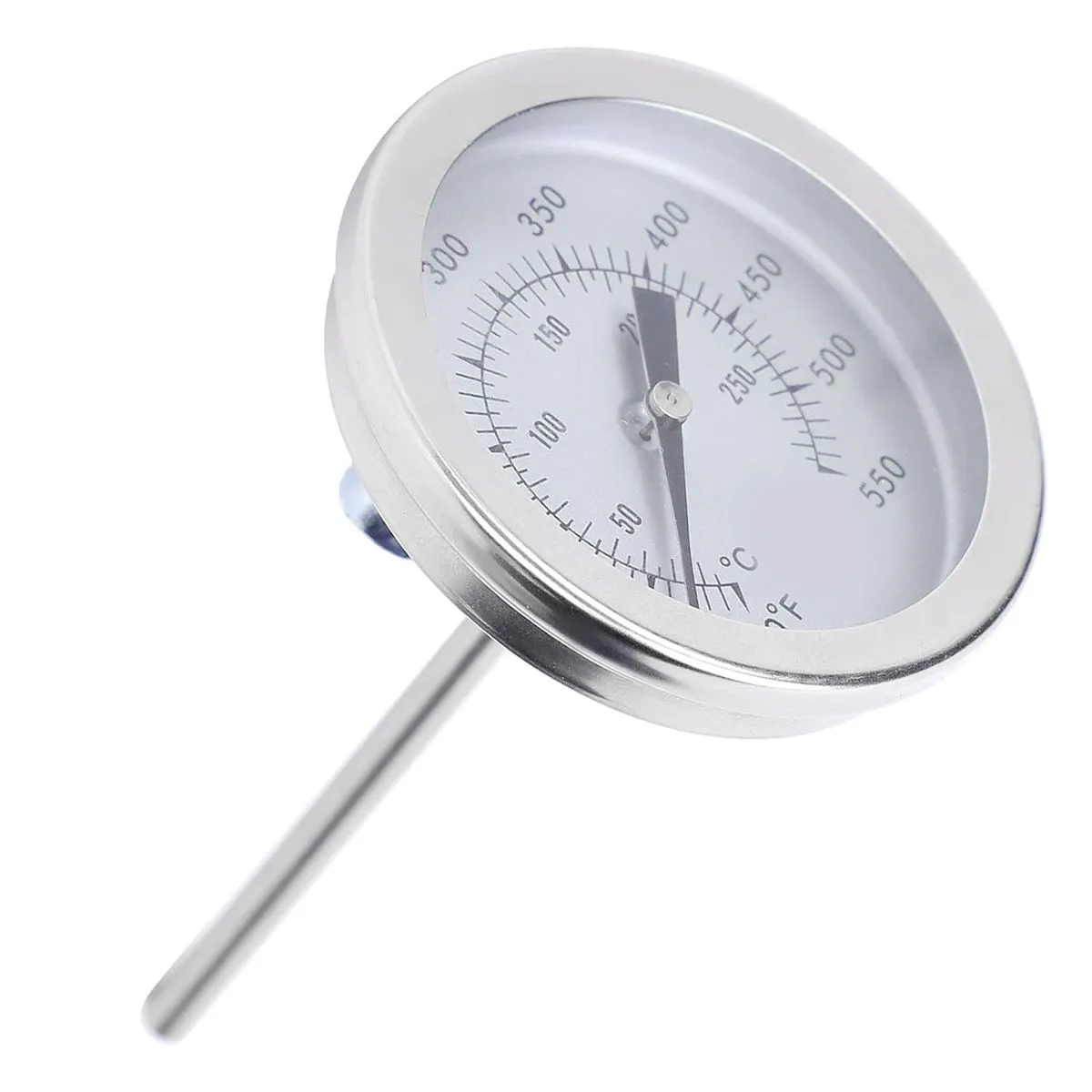 Thermometer Deep Frying 130mm (0 C to 300 C) Use In Pots, Deep Fat Fryers