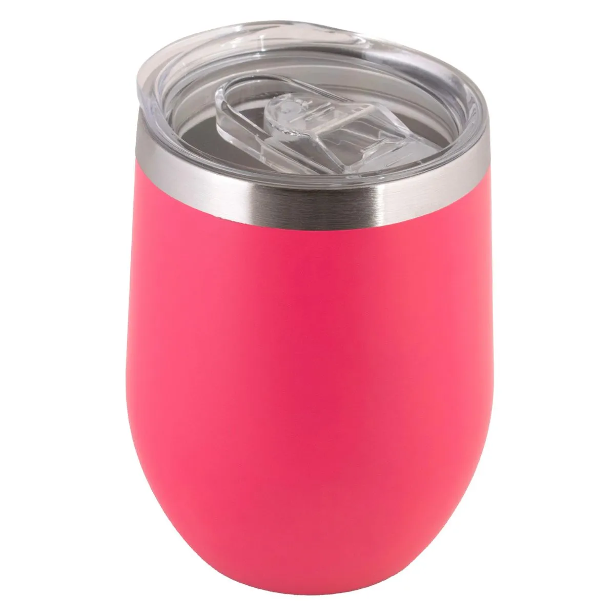 300ml Double Wall Coffee / Wine Tumbler - Pink