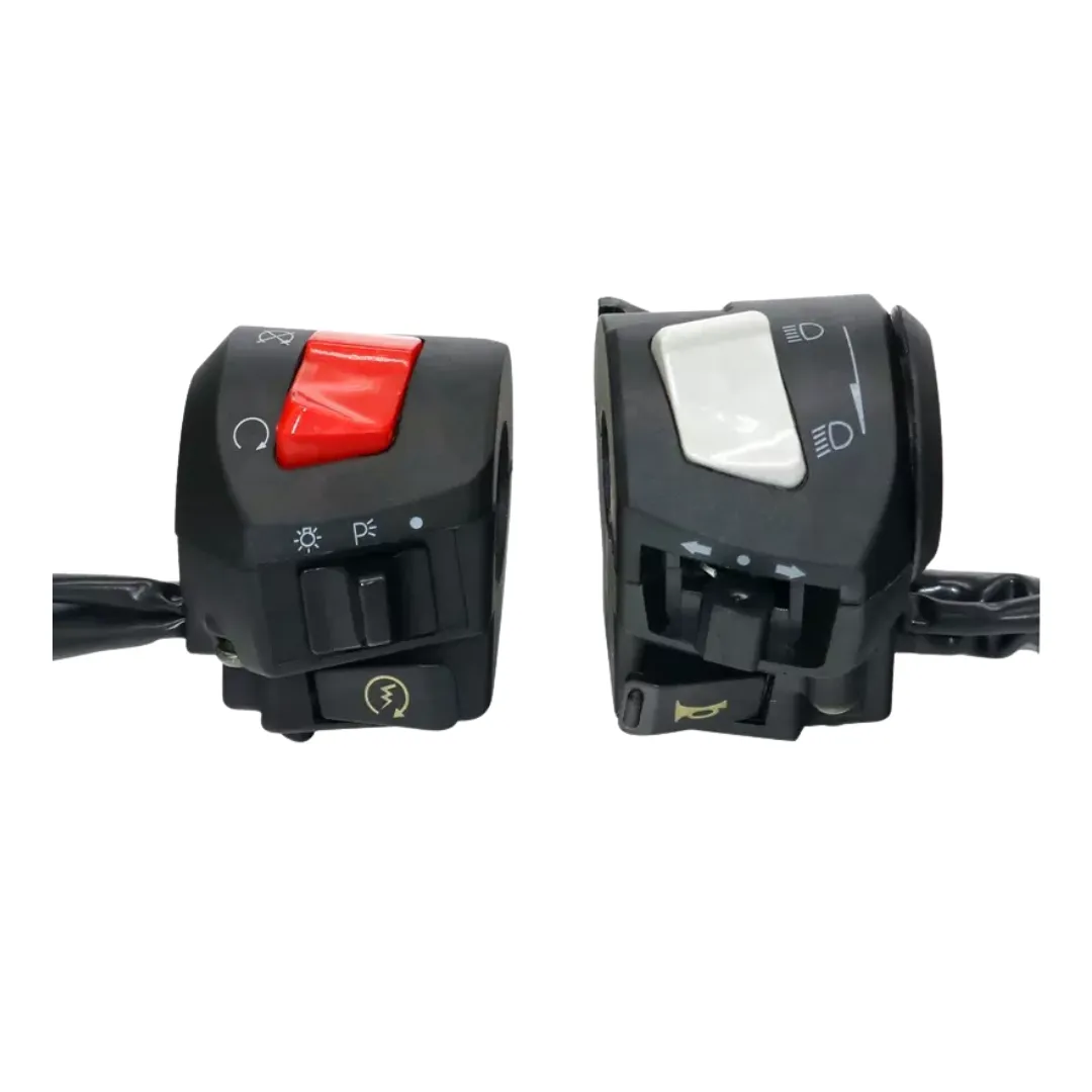 Electric Control Switches Set for Motorcycle Handlebars