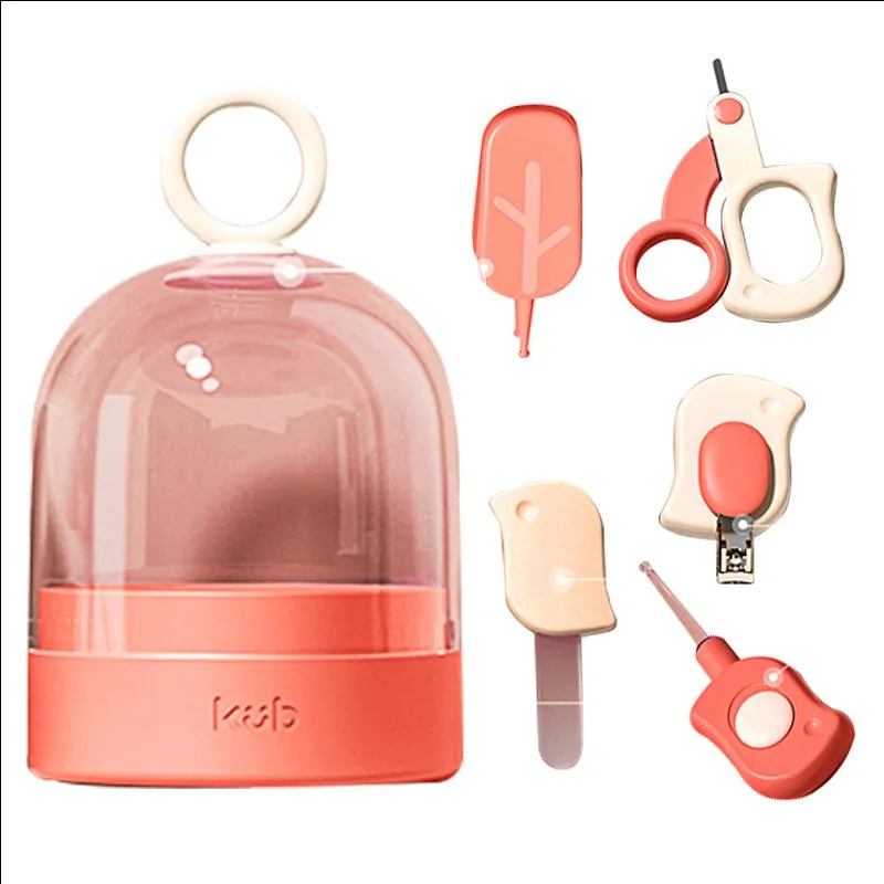 KUB 5-1 Baby Nail Cutter Grooming Set - Red