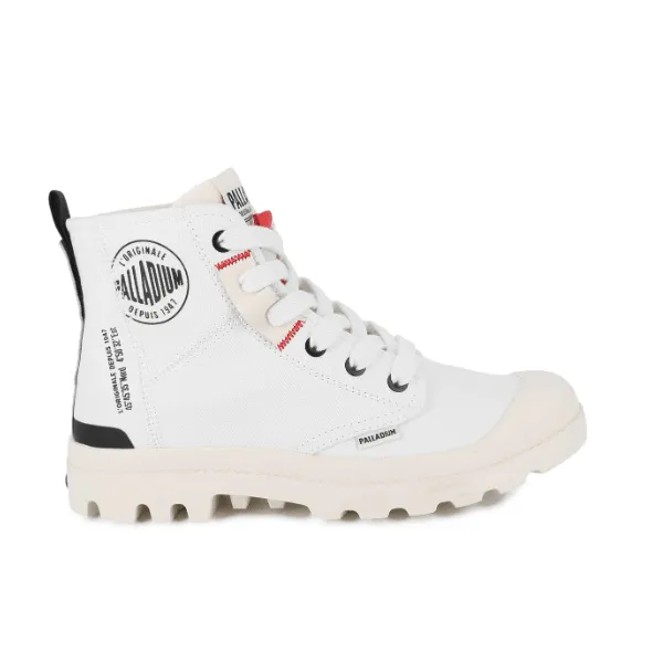 Palladium Pampa Hi Urban Star White