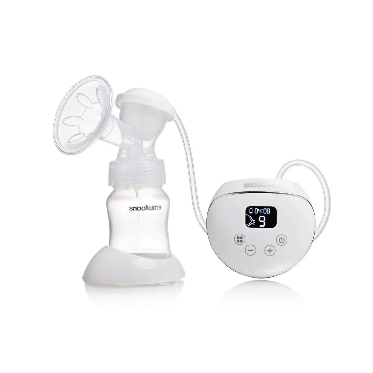 Snookums Electric Breast Pump - LCD Screen, 9 Suction Levels