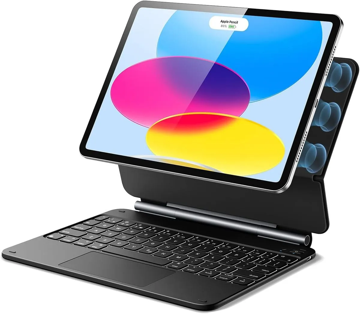 Baiouda Magnetic Keyboard Compatible With iPad 10.9",iPad 11th - Black