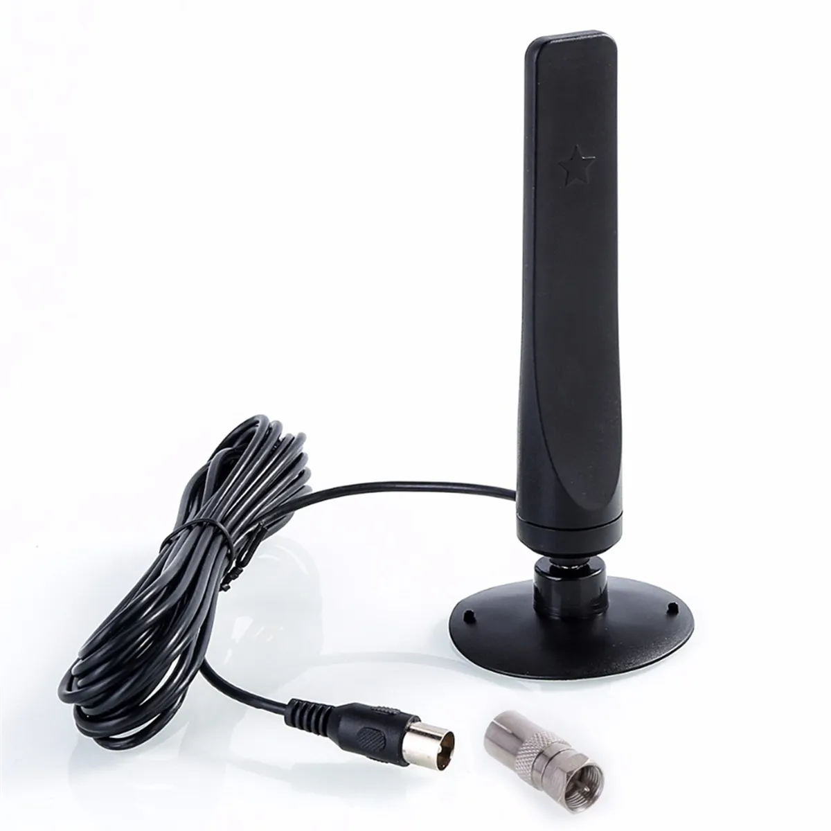 1Pcs Booster Active Signal Receiver Amplifier Mini DVB-T2 Antenna