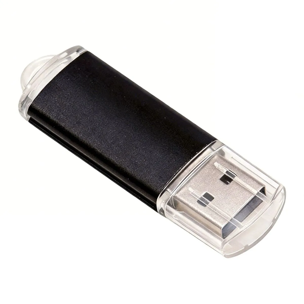 USB 3.0 Flash Drive 32GB With Keychain - Black