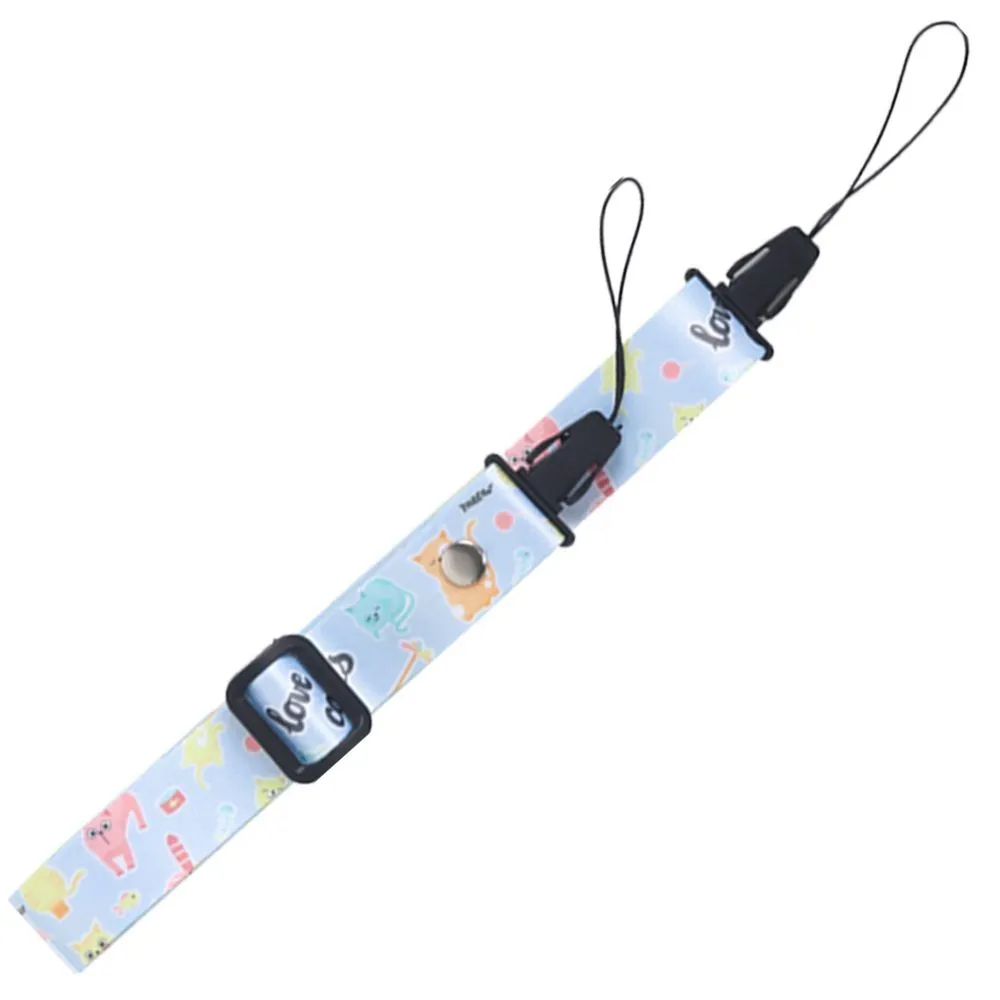 Camera Strap For Instax Mini Cameras - Blue Kitten