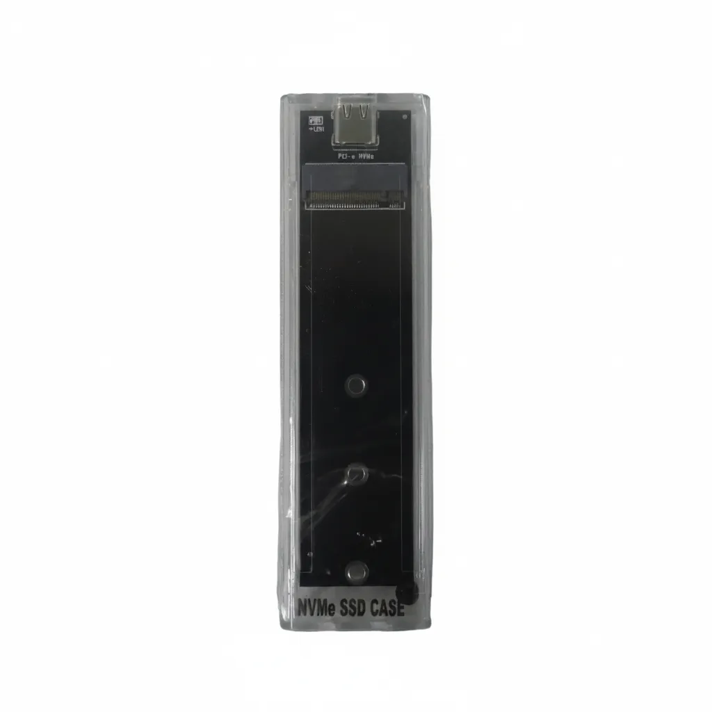 UniQue M.2 NVMe to Type-C SSD Enclosure with USB Adapter