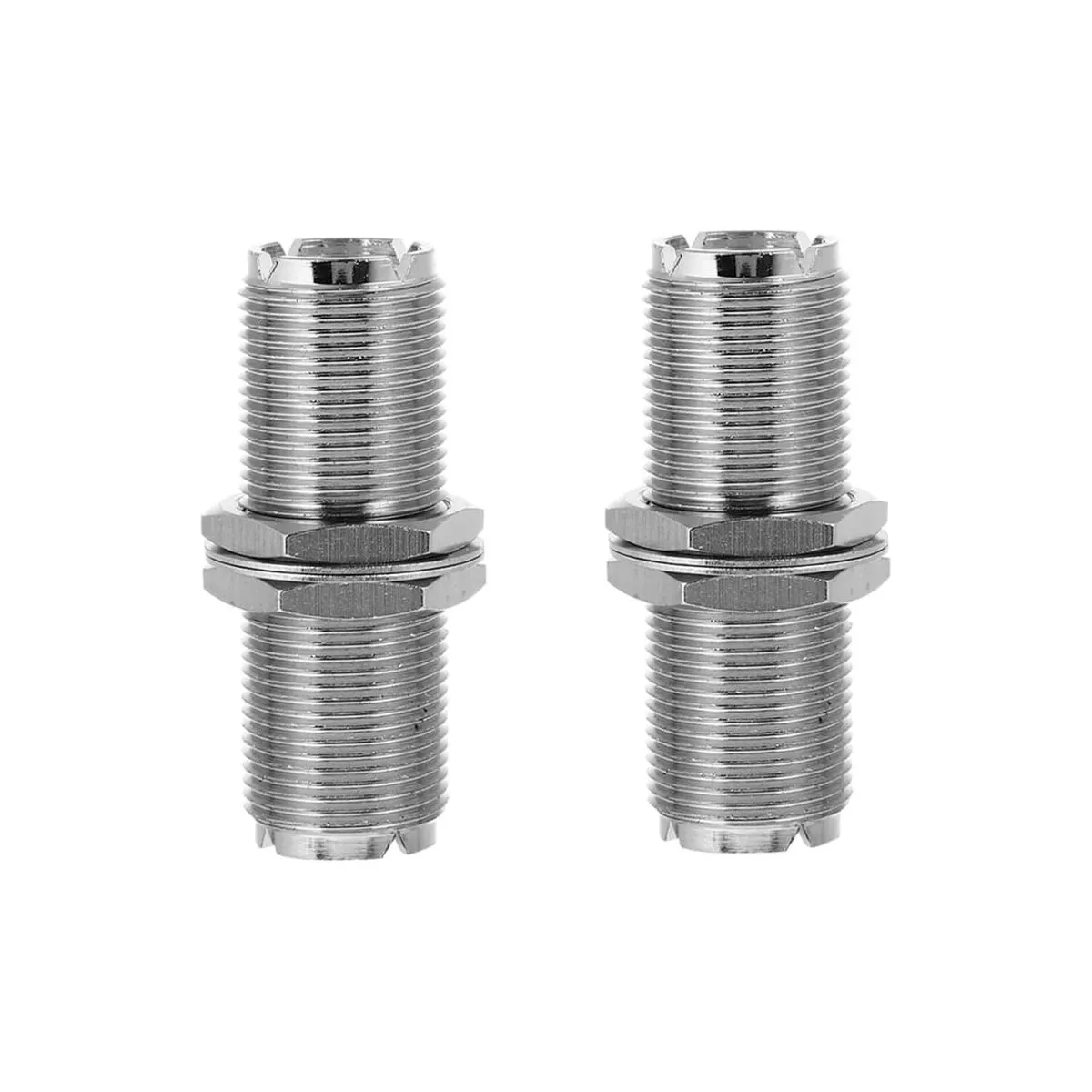 Female Coax Connector Adapter Cable Coupler Compatible with Radio Antennas