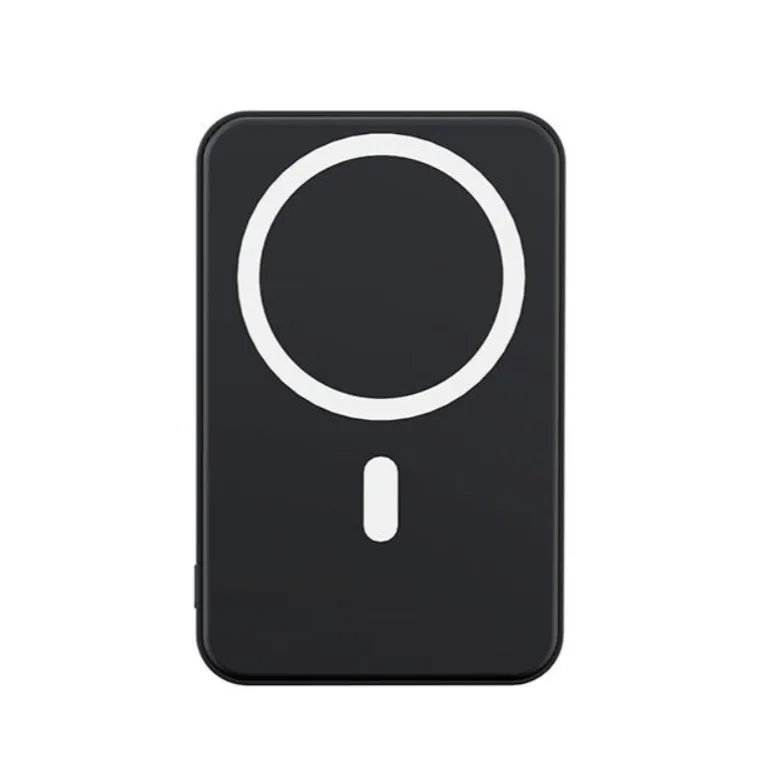 Power Bank Magnetic Fast Charging Power Bank with Stand - Black