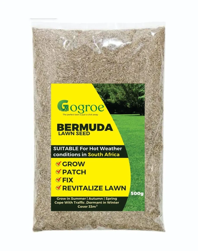 Gogroe Bermuda Lawn Seed 500g