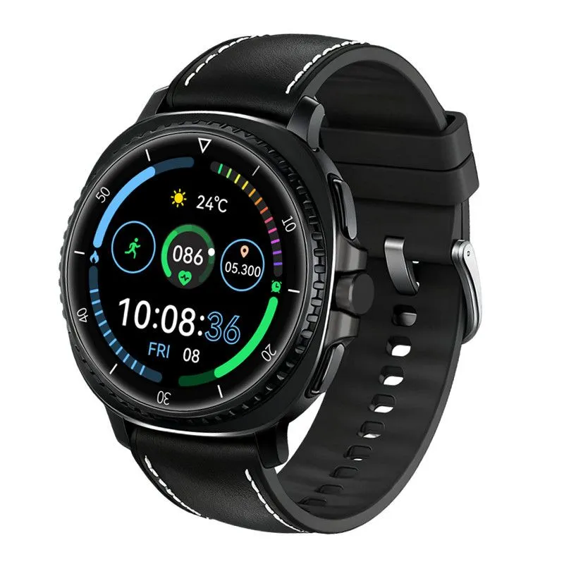 Black GT8 Ultra 46mm 1.27" Wireless Charging BT Call