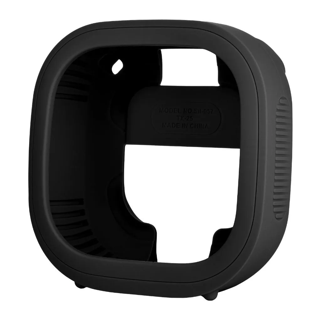 Food Grade Silicone Case For Portable Speaker With Anti Slip Texture - Black
