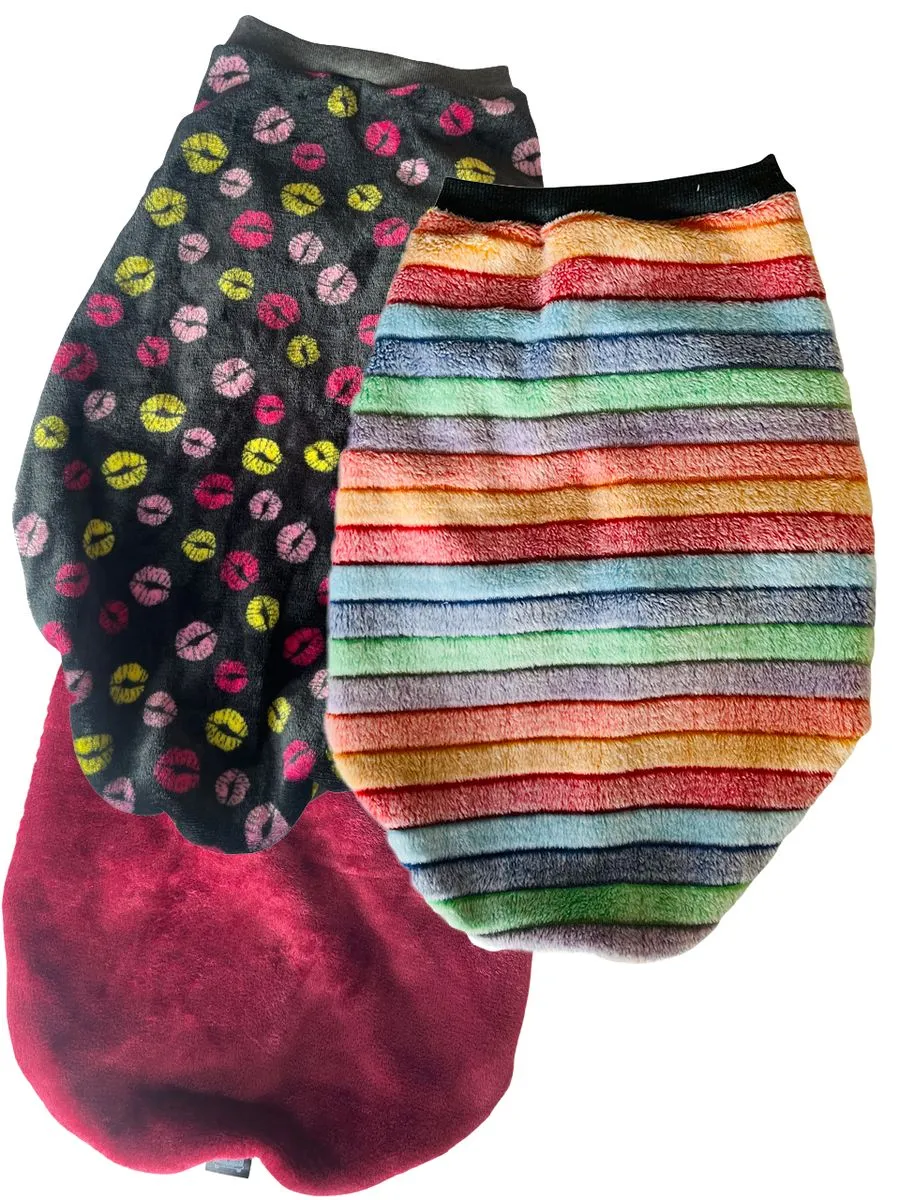 3XL Size - Dog Coats Set of 3