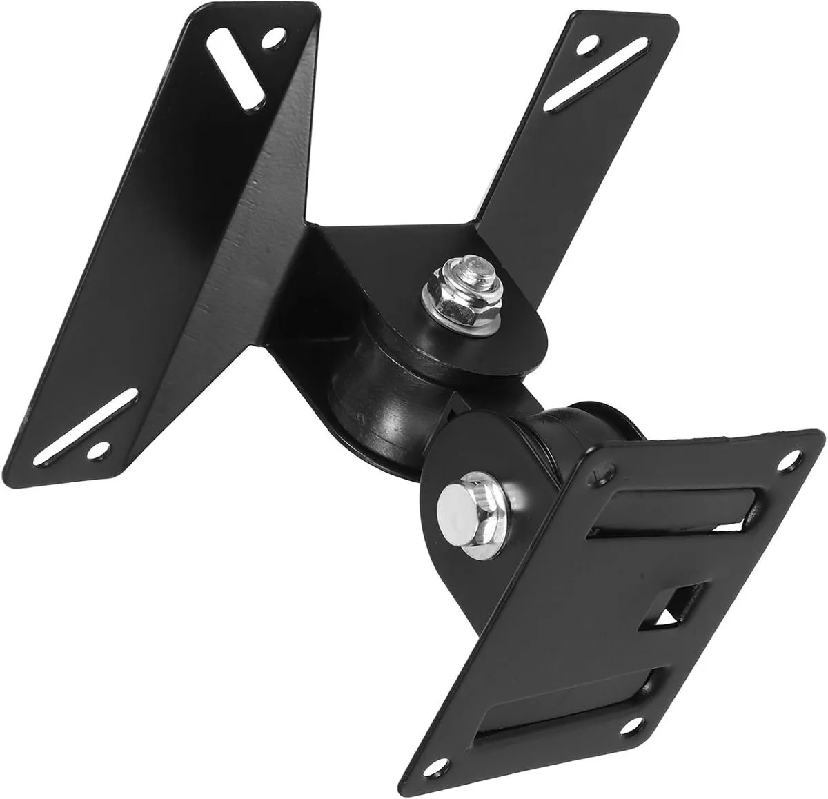 Adjustable Wall Mounted TV Bracket Swivel Tilt Iron Frame for Home