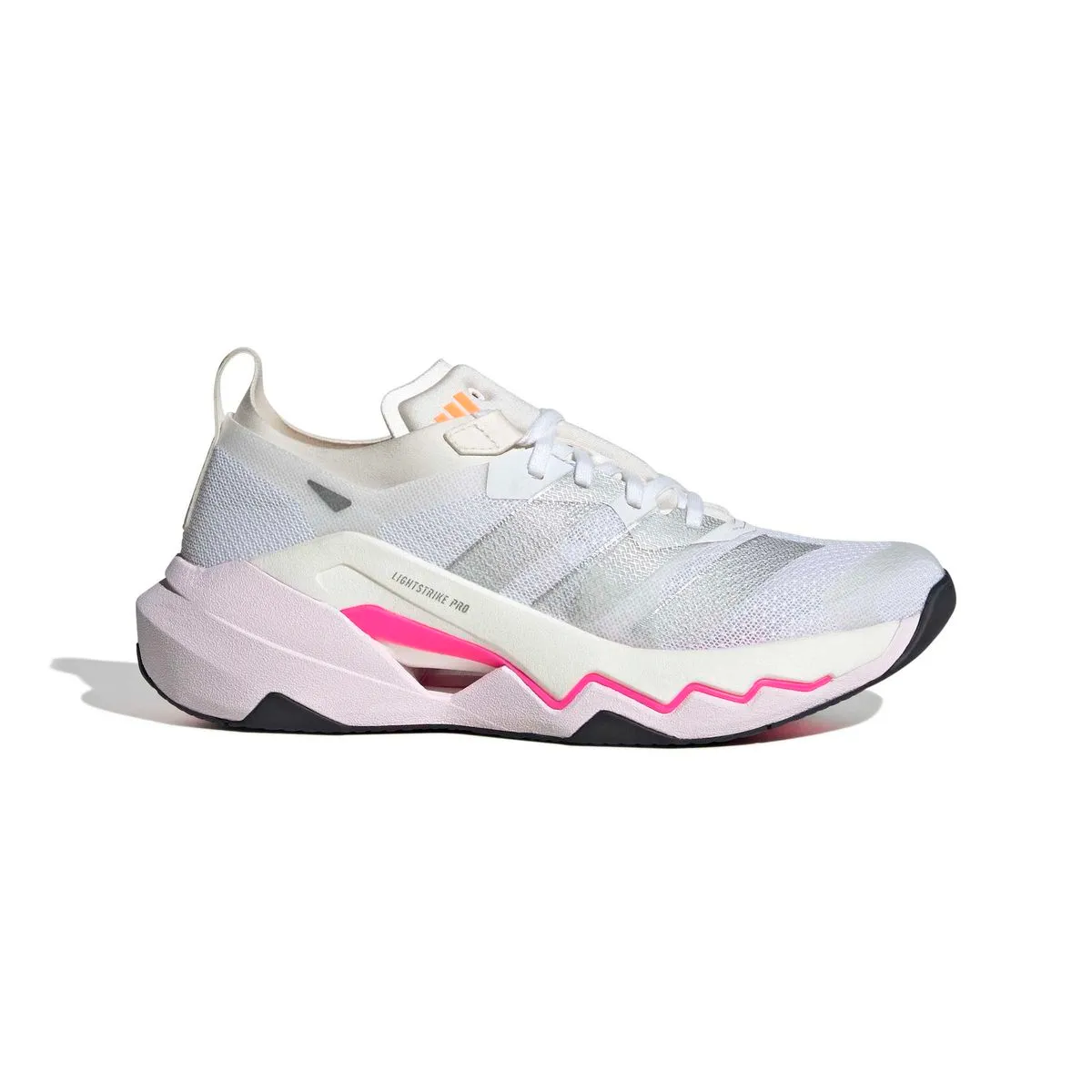 adidas Women's Rapidmove Pro Training Shoes - White/Silver Metallic/Pink