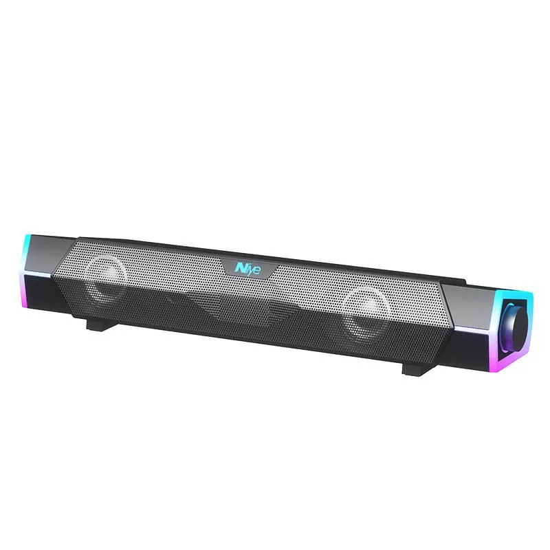 Bluetooth Gaming Speaker: RGB Lights & Music/Gaming Modes