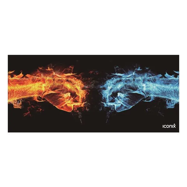 Iconix Forces of Nature Full Desk XL Coverage Gaming and Office Mouse Pad