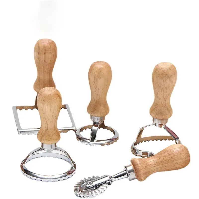 Ravioli Stamp 5 Piece Pasta Cutting Tool Set