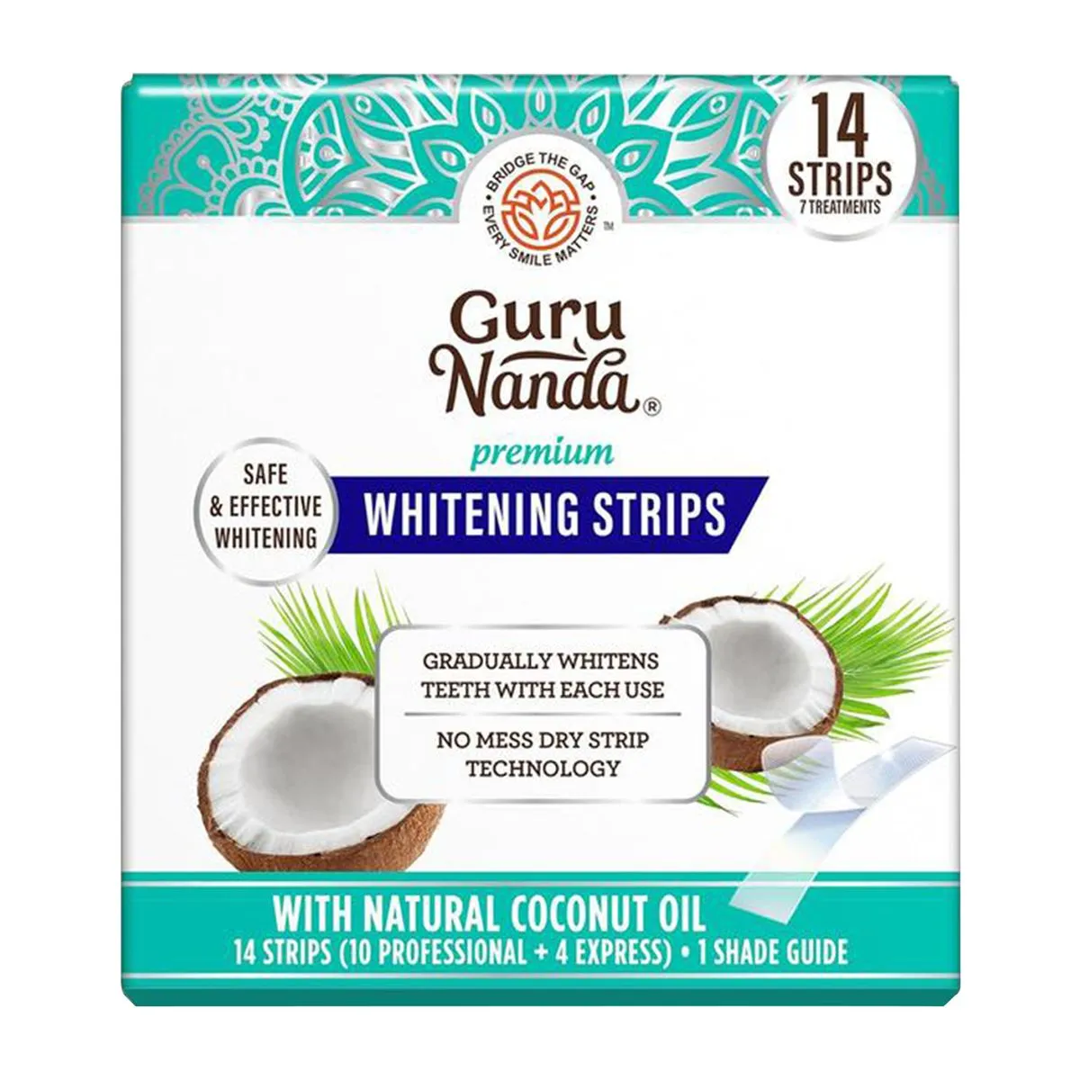 Tooth Whitening Strips 7 Day Treatments