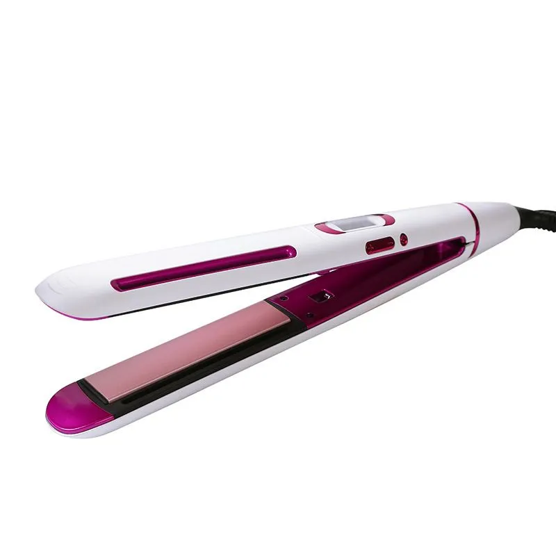 2-in-1 Hair Straightener & Curler for Home & Dorm Use