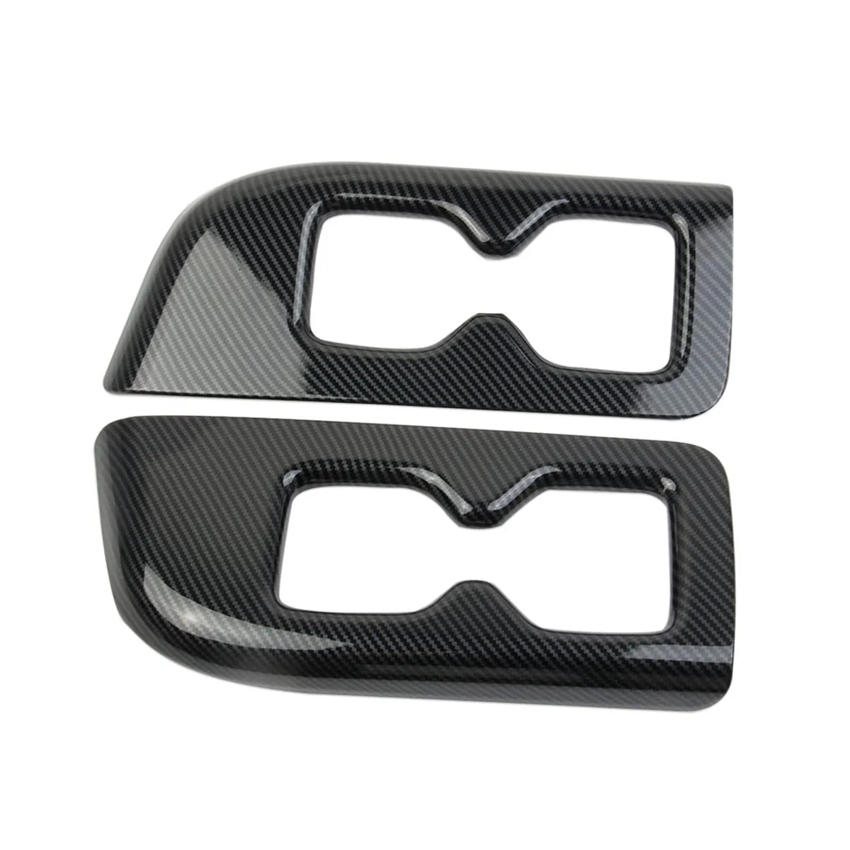 Third Row Armrest Cup Holder Trim Cover Panel Accessories