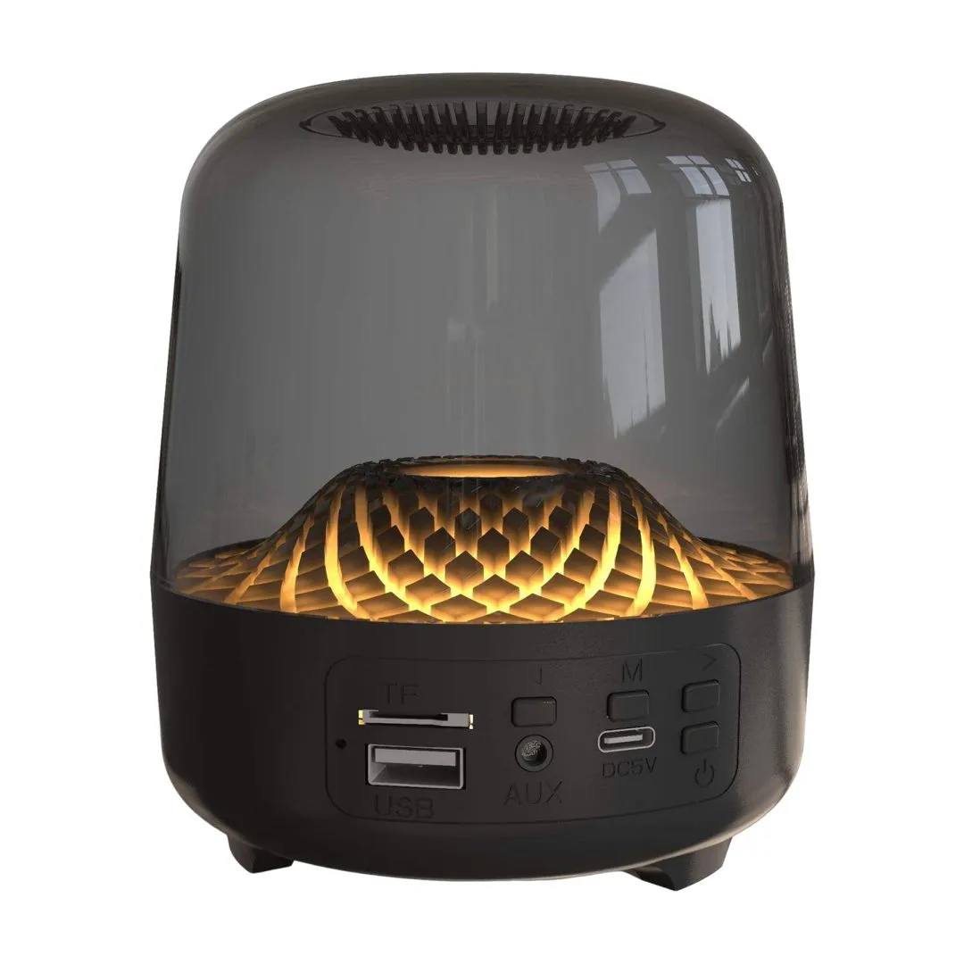 Bluetooth Speaker Portable Wireless with RGB Light & Stereo Sound 500mAh