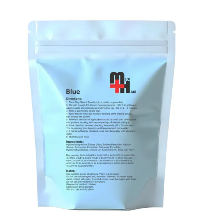 Medi Hair - Bleach Powder 500g - Blue
