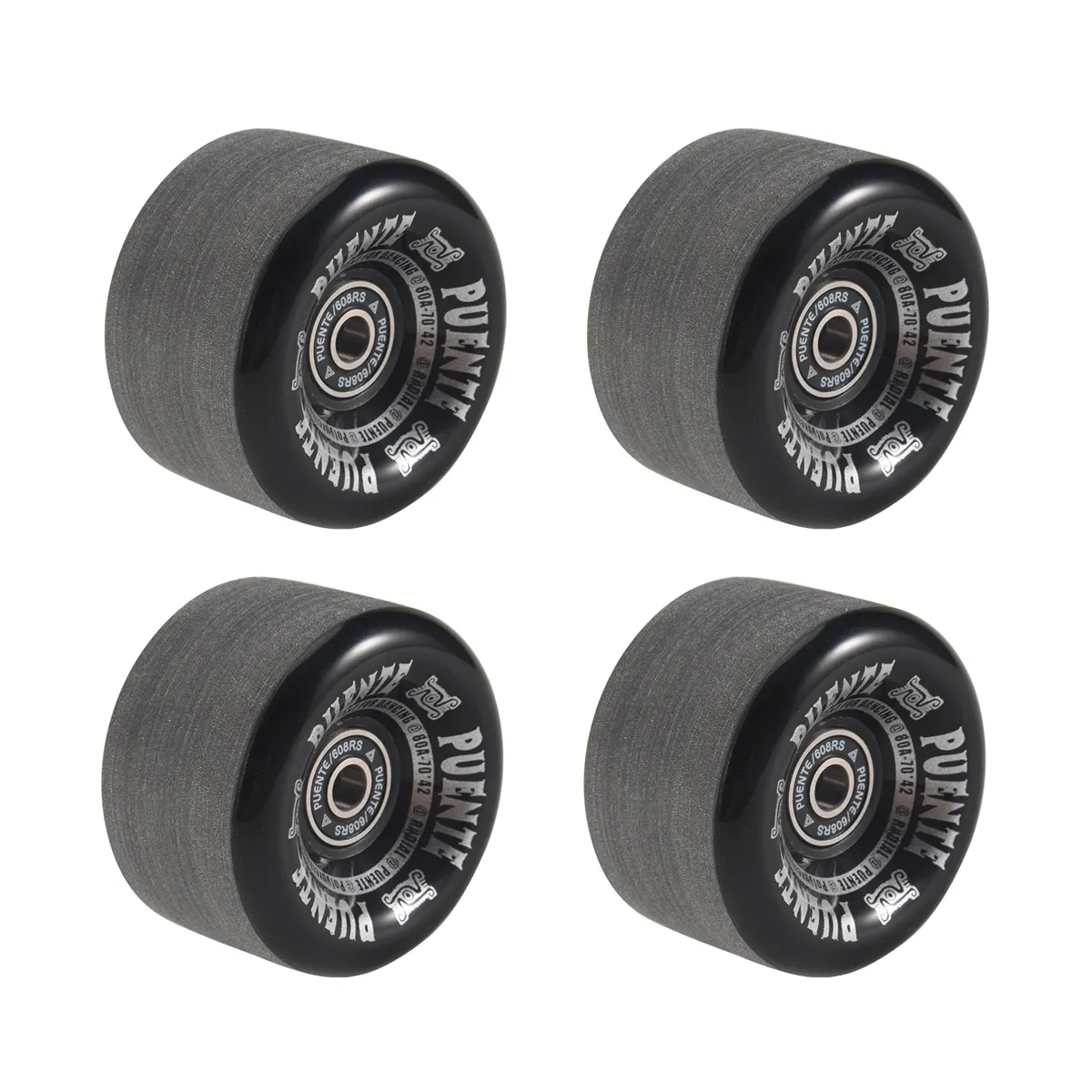 PUENTE 4Pcs/Set Skateboard Wheels 70X42mm 7 Inch Skateboard Wheels
