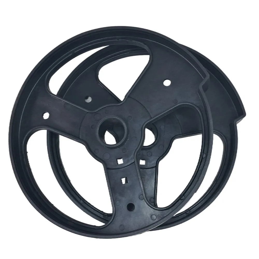 280mm Roll-Up Garage Door Wheels - Heavy Duty Plastic (Set of 2)
