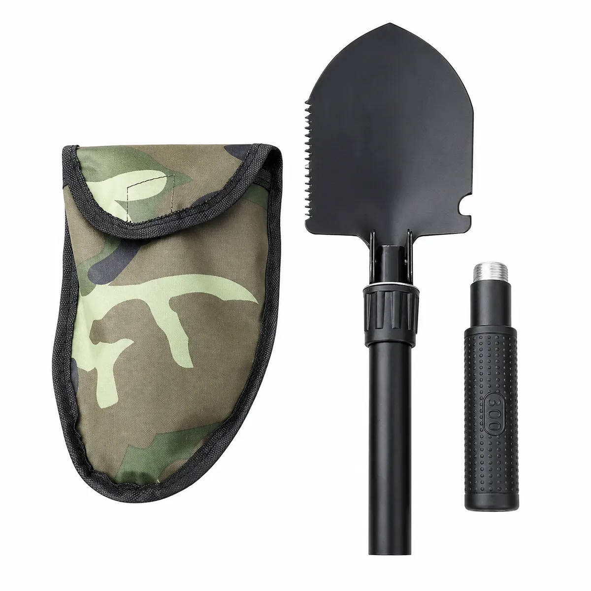 4-in-1 Folding Multifunction Camping Shovel