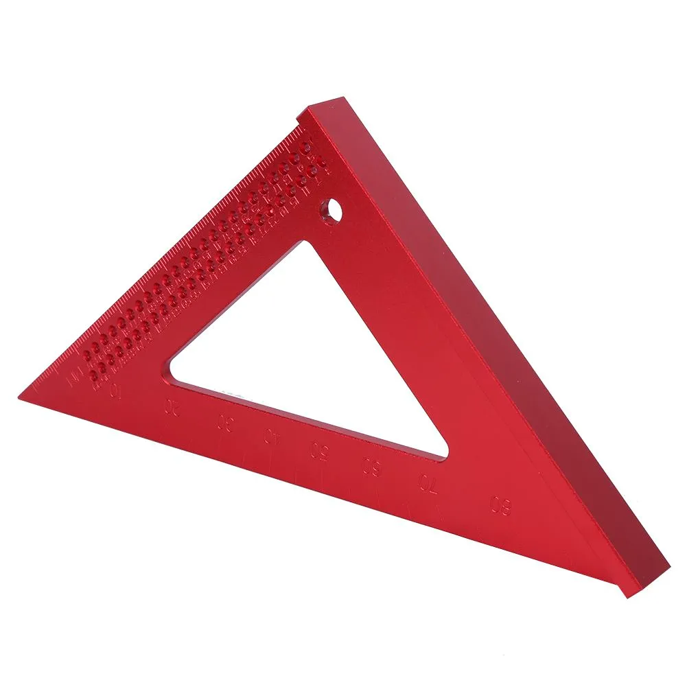 Carpenter Scribing Gauge 45/90 Aluminum Triangular Ruler