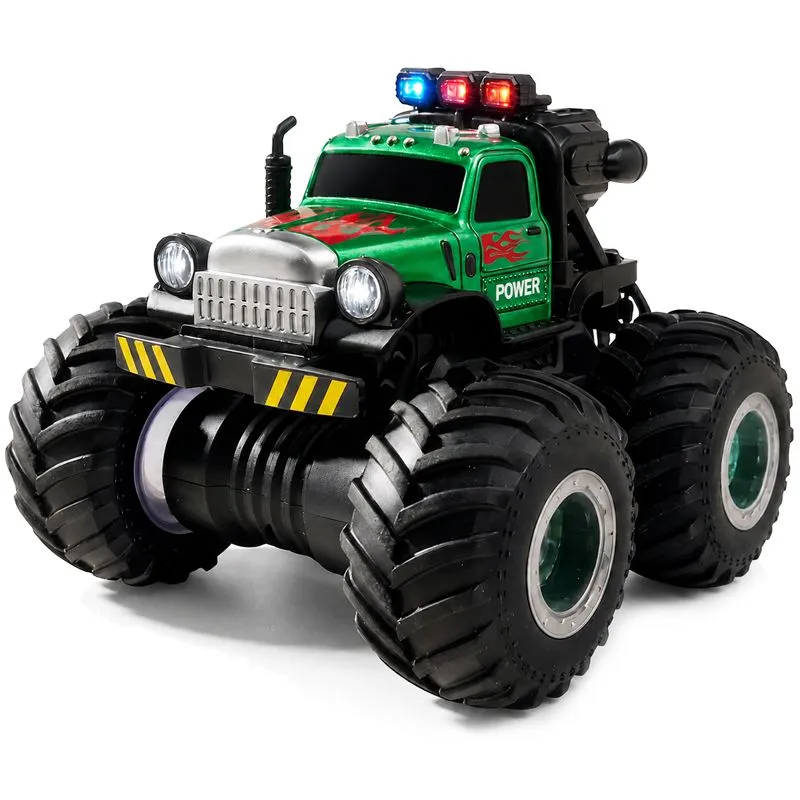 Stunt Lights Spray Monster Truck Remote Control Car Drift RC Car Kids Toy