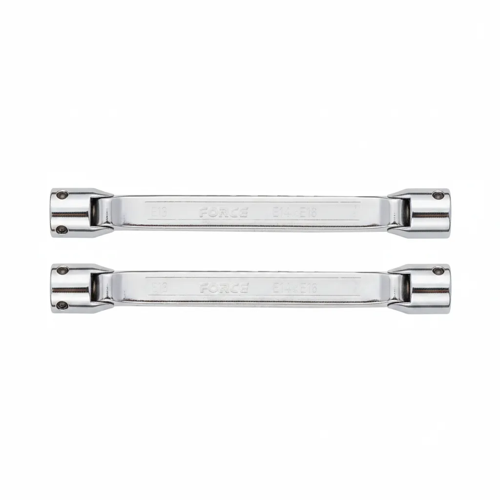 Force Hinged Socket Wrench for E14 and E16 Torx Fasteners - 2 Pack