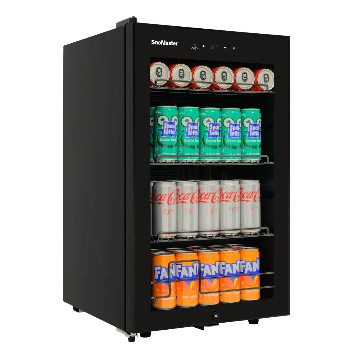 SnoMaster - 68L Counter-Top Beverage Cooler - Black (SMBC-68)