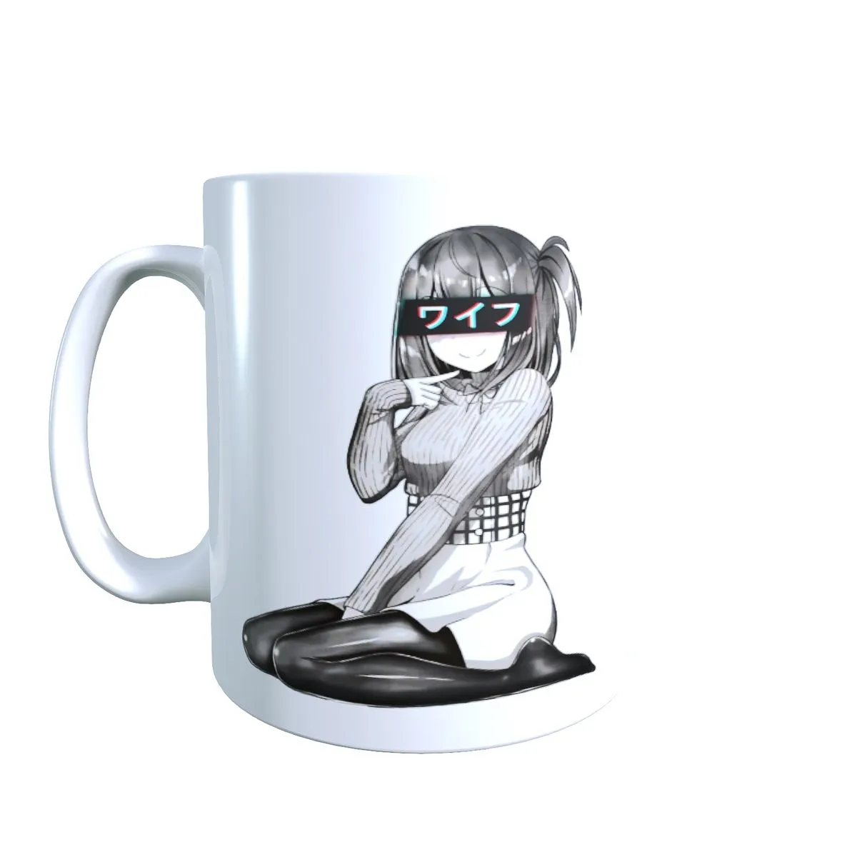Sitting - Waifu Coffee Mug