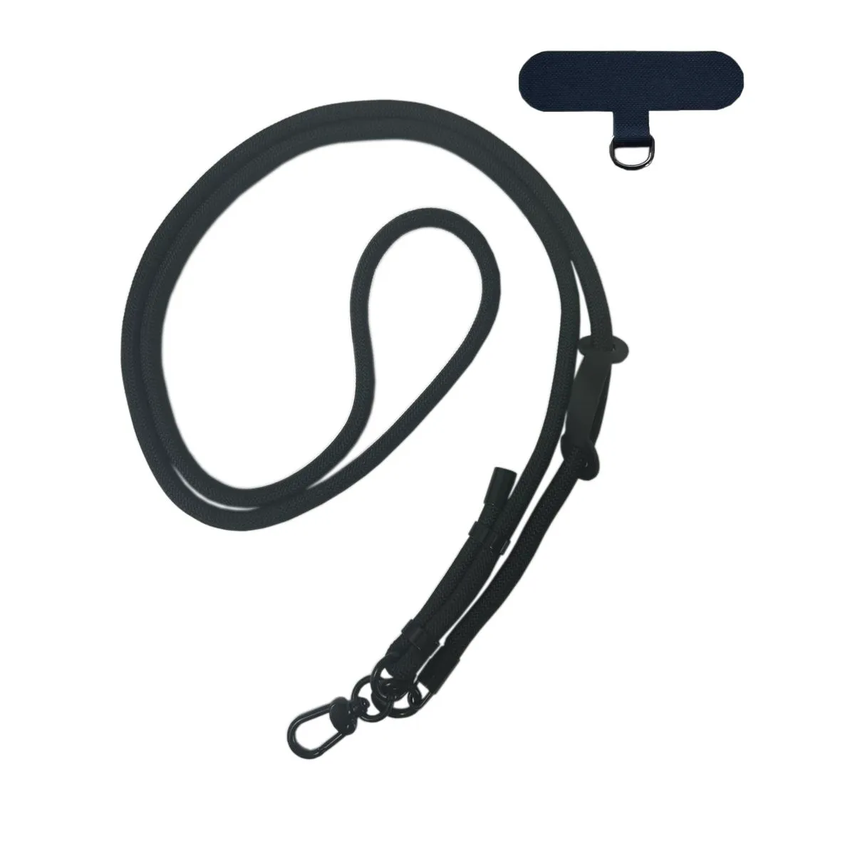 Universal Phone Lanyard Anti-Theft Crossbpdy Strap For Most Smartphones - Black