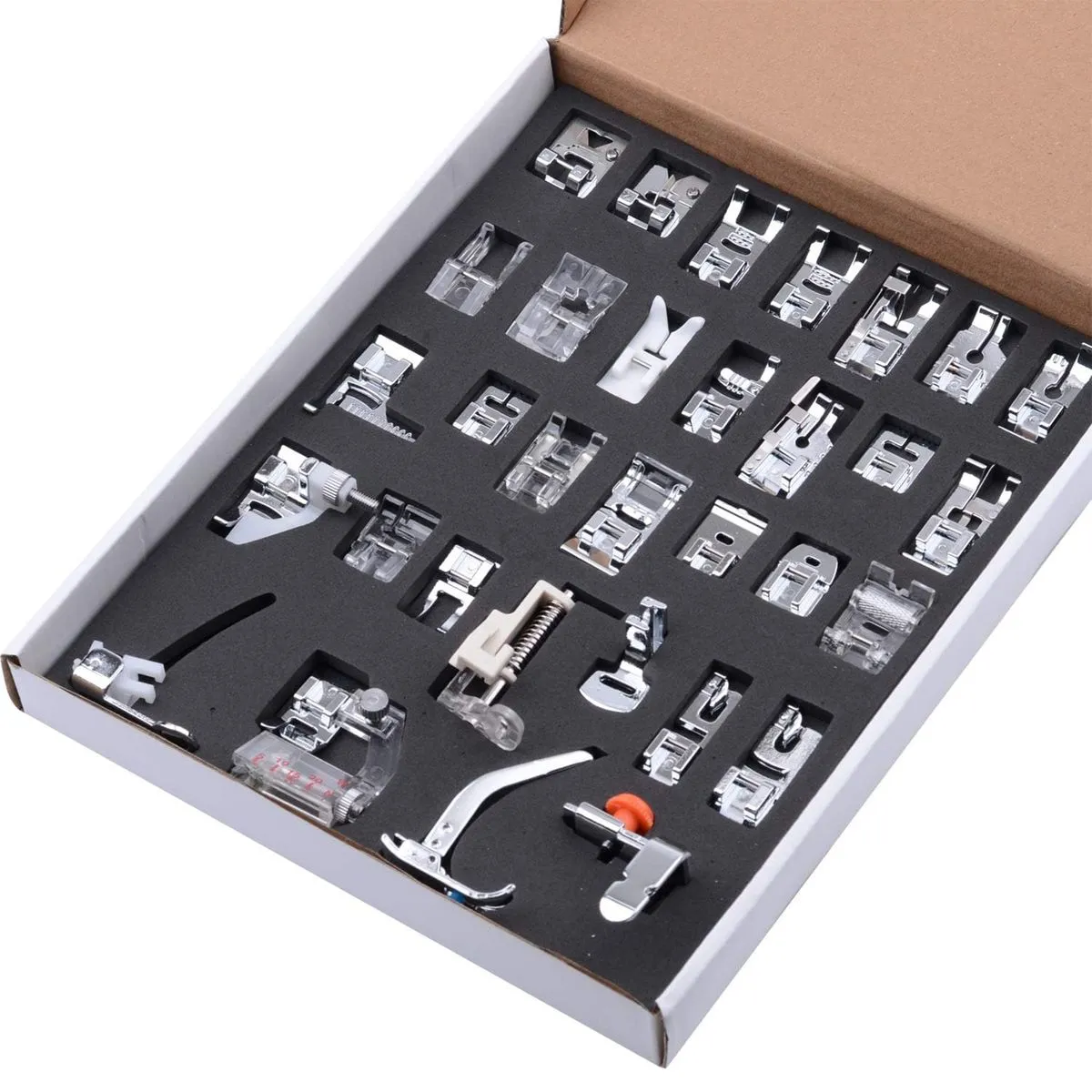 32pcs Sewing Machine Presser Foot Feet Kit Set