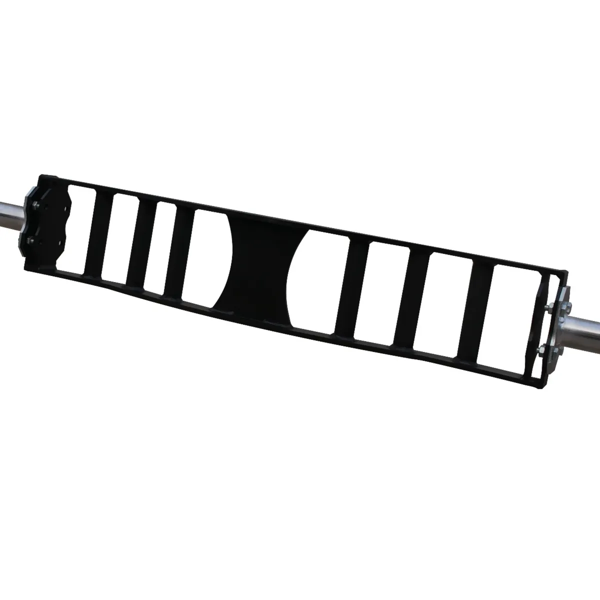 Stealth Black Swiss Barbell Bar - Ligum Fight Gear