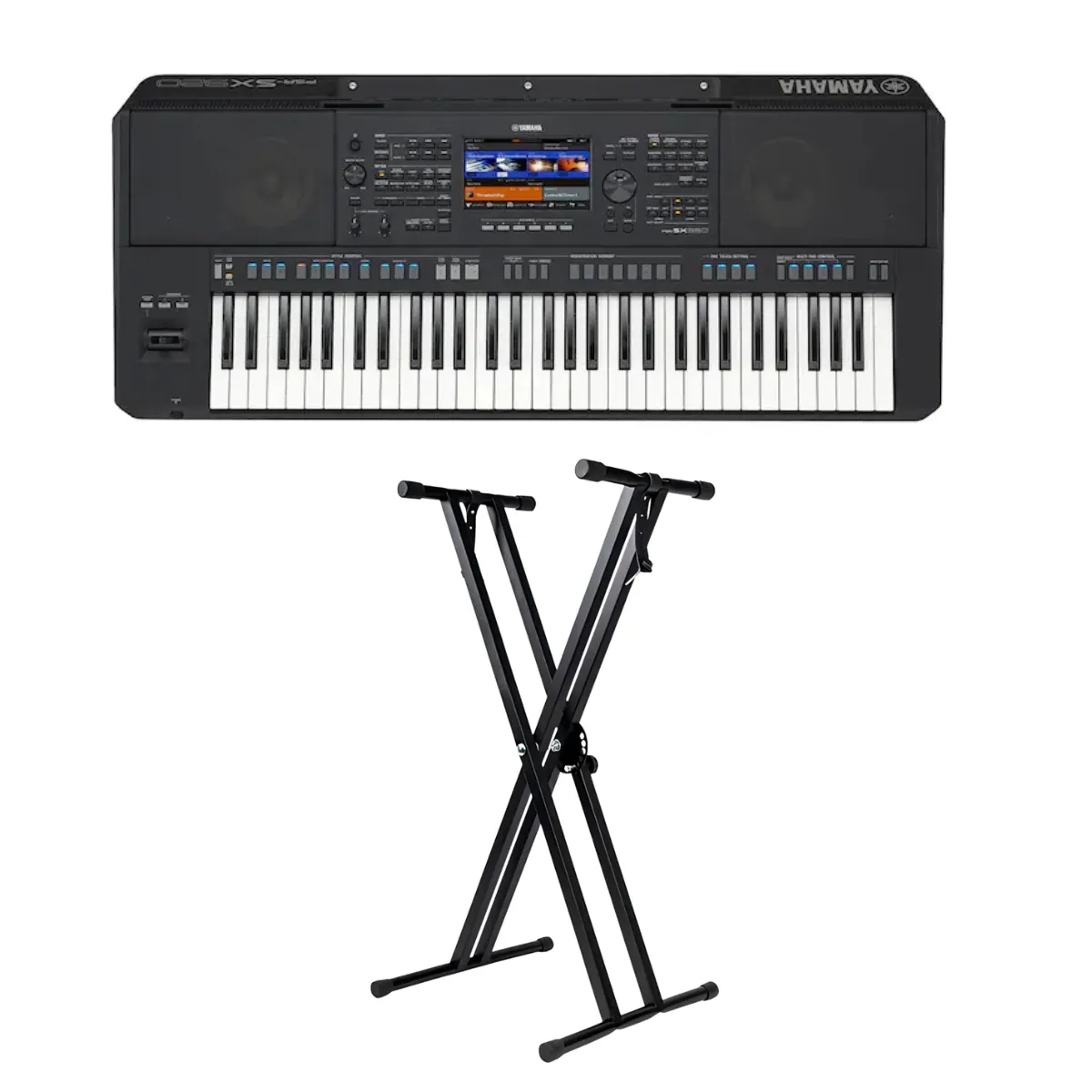 Yamaha PSR-SX920 Keyboard With Imix Keyboard Stand
