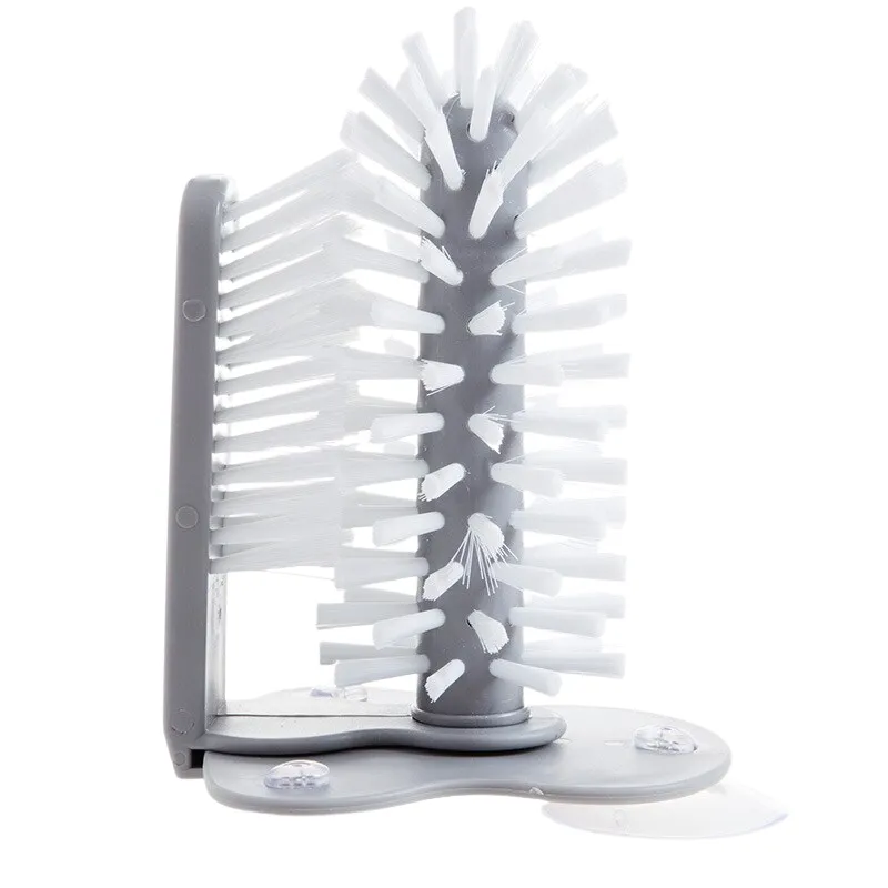 Cleaning Brush With Suction Base For Bar Kitchen Sink -RV-81