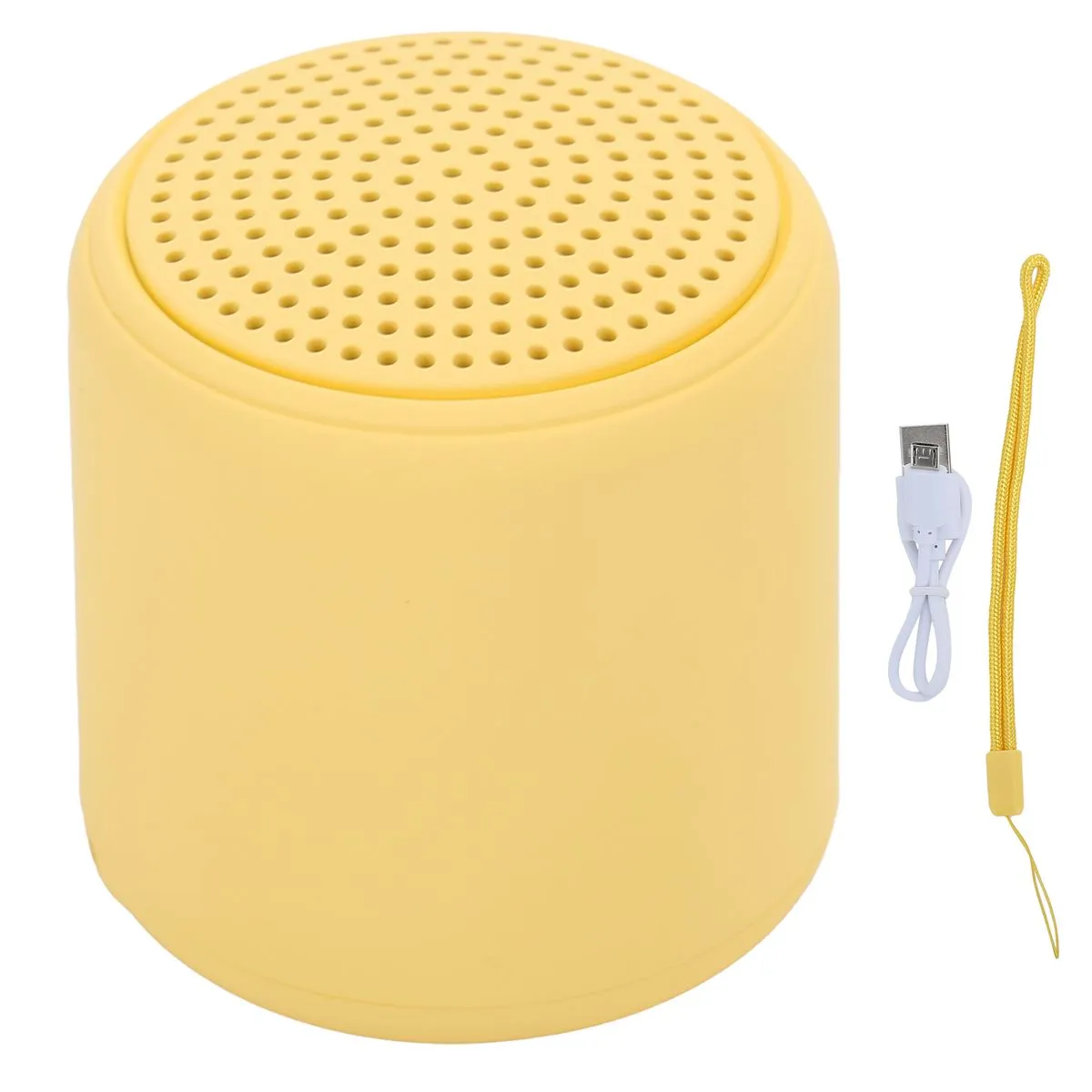 For Bluetooth Speaker Portable Mini USB Interface Wireless Audio Yellow