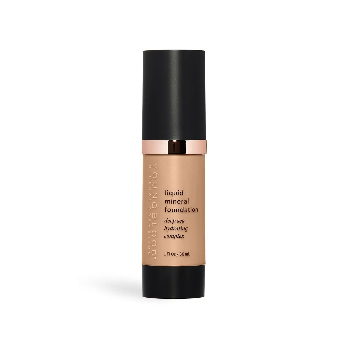 Youngblood Mineral Cosmetics Liquid Mineral Foundation Warm Tones - Capri