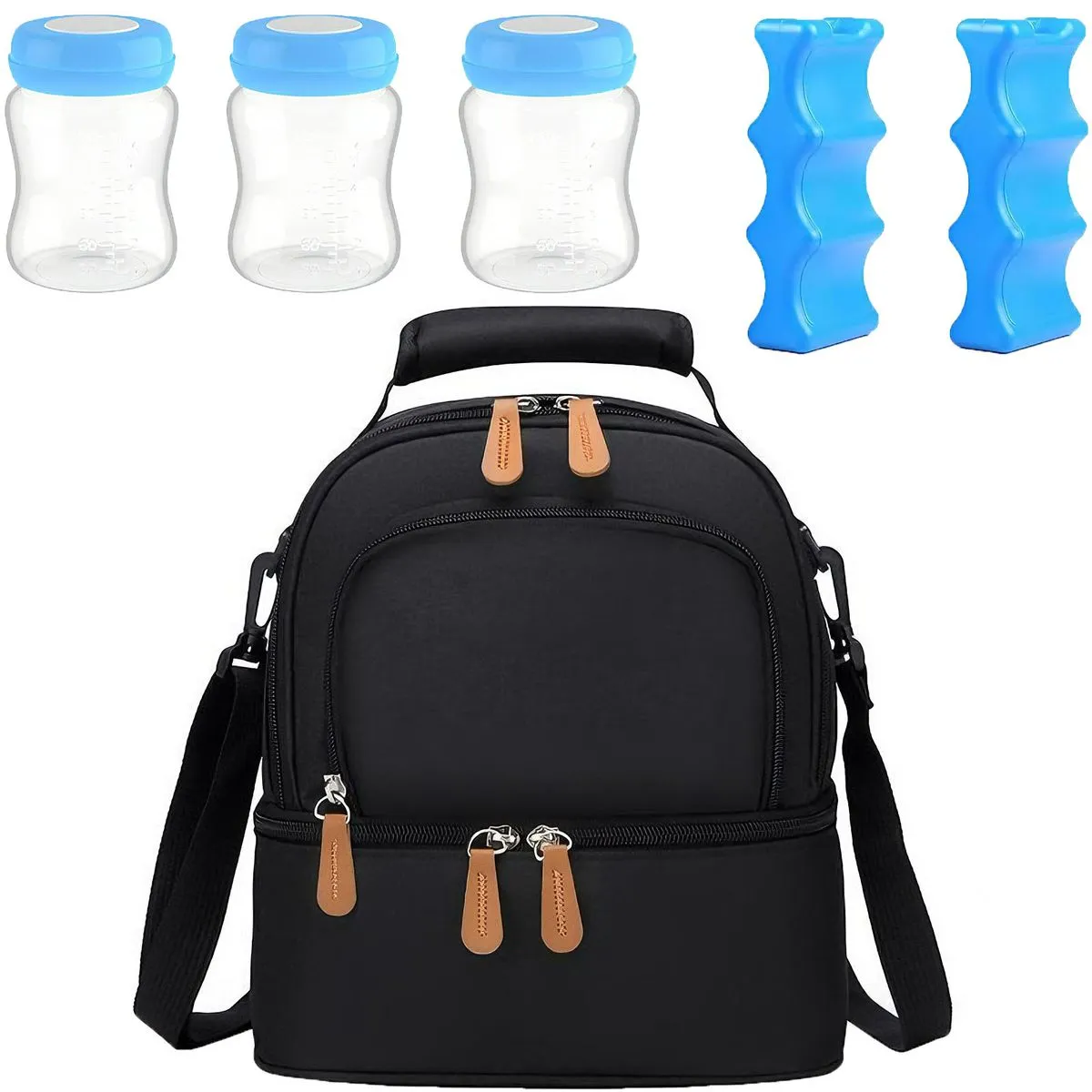 Breast Milk Baby Bottle Cooler Tote Bag Set Picnic Lunch Bag Mummy Milk Bag