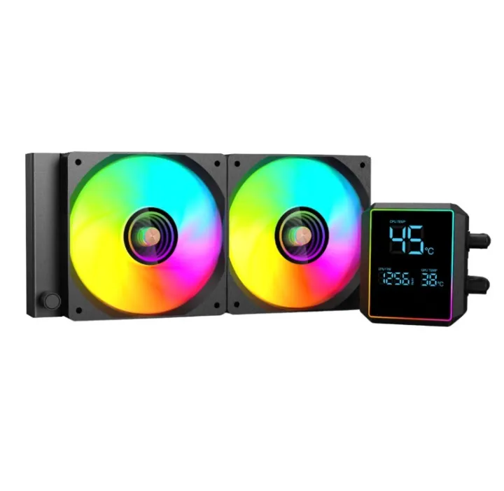 ARGB 240mm AIO CPU Cooler - Black Finish, Extreme Cooling & Style