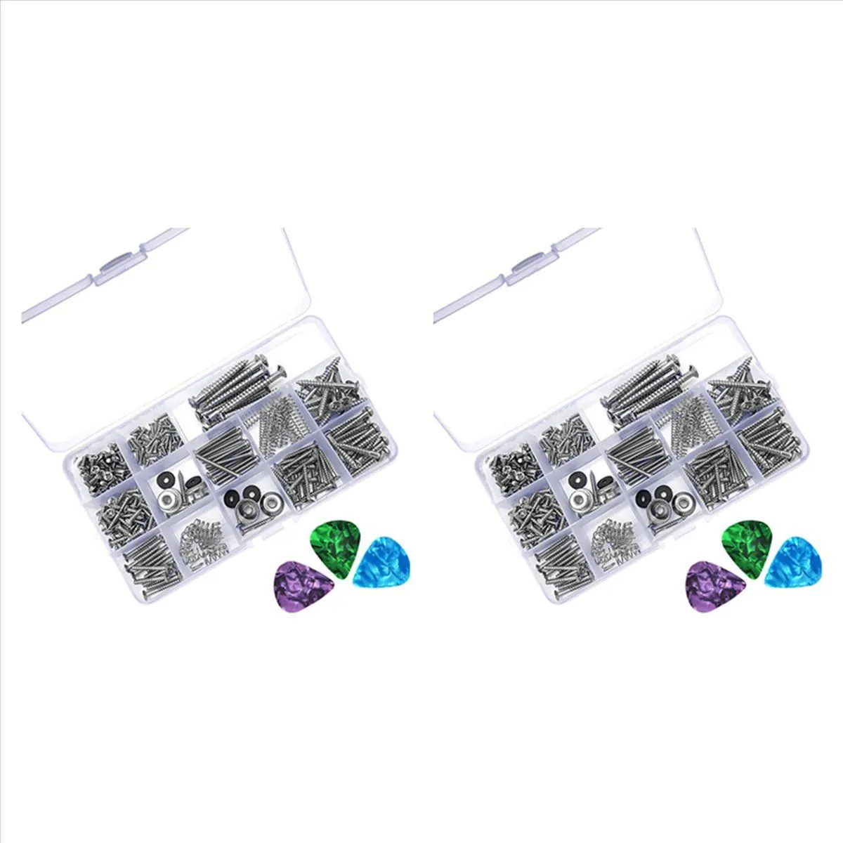 1 Set Electric Guitar Screw Kit For Electric Guitar Bridges Pickups